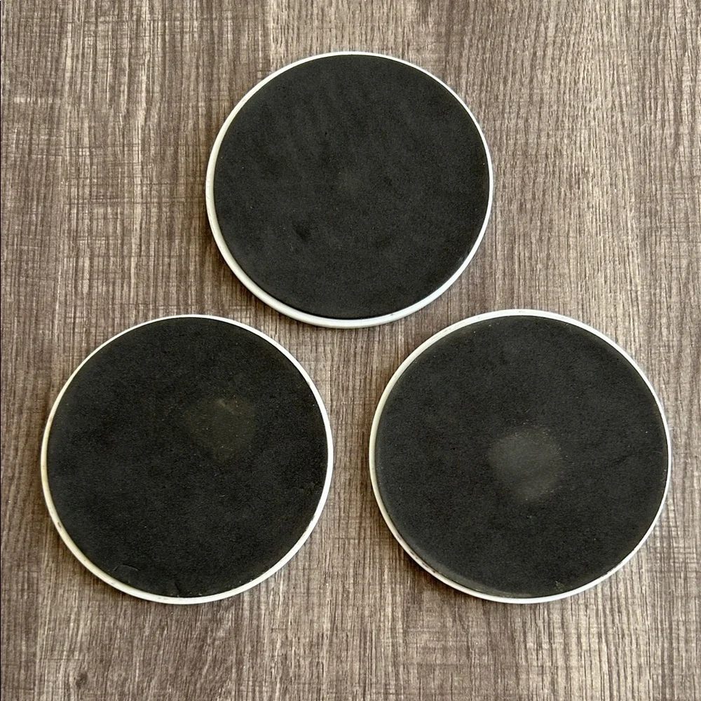 Alice in Wonderland Themed Coasters Set (3) Paul Cardew Design 2010 Disney Gift‎